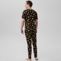 Пижама мужская KAFTAN "Полный out" размер 54