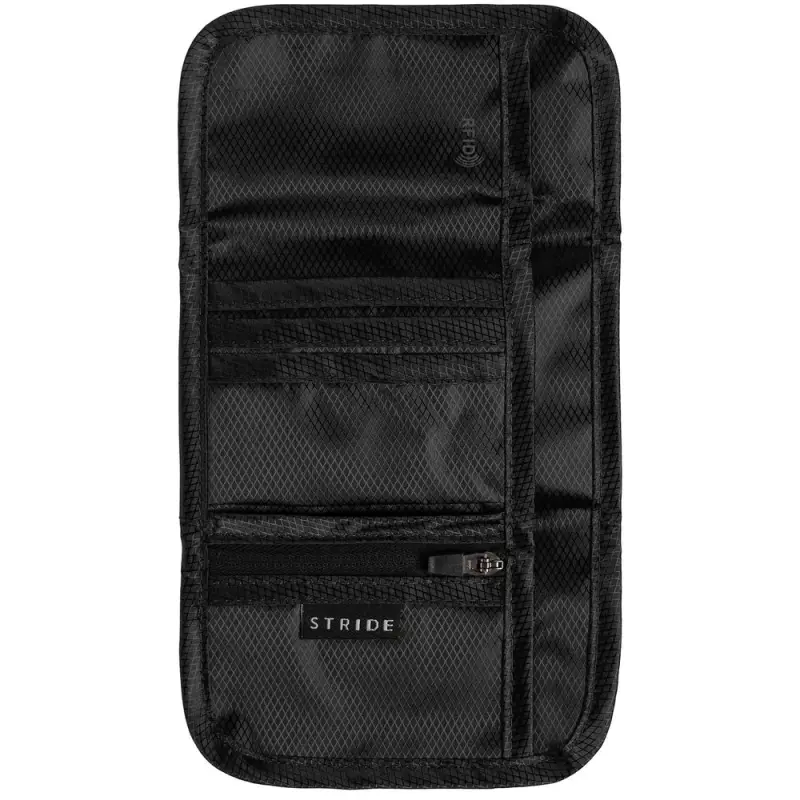 Кошелек Torren с RFID-защитой, черный