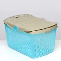 Корзина 47х36х27,5 см, бирюзовый