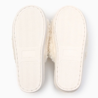 Тапочки женские с открытым носом, размер 40-41, синий бант Тапочки женские с открытым носом, размер 40-41, синий бант