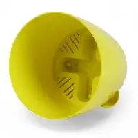 Кашпо с прикорневым поливом "Румба" 1 л, D13,5 см, h-12 см, цвет лимон