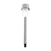 Садовый светильник на солнечной батарее «Матовый конус», 5 × 35 × 5 см, 1 LED, свечение тёплое белое Садовый светильник на солнечной батарее «Матовый конус», 5 × 35 × 5 см, 1 LED, свечение тёплое белое