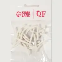 Сменные резинки к щипцам для ресниц, набор - 20 шт., белые