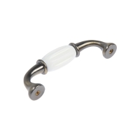 Ручка-скоба CAPPIO RSC012, пластик, м/о 96 мм, цвет бронза, 4 шт.