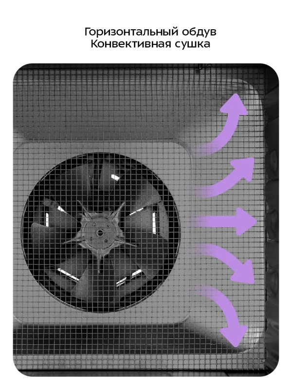 Электрическая сушилка для овощей и фруктов КТ-1910