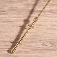 Гаситель для свечей "Еловая шишка" латунь 28,5 см