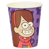 Набор стаканов одноразовых &laquo;С Днем Рождения!&raquo;, 250 мл, 6 штук, Гравити Фолз