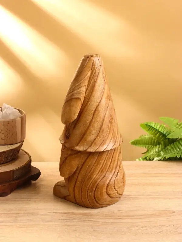 Сувенир "Гном" дерево Джампинис 15х15х30 см
