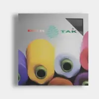 Нитки Dor Tak, 40/2, 400 ярд, чёрные №200