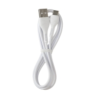 Кабель Hoco X37, Type-C - USB, 3 А, 1 м, PVC оплетка, белый Кабель Hoco X37, Type-C - USB, 3 А, 1 м, PVC оплетка, белый
