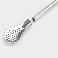 Калабас для чая Мате 240 мл и бомбилья с щеткой для чистки, набор для приготовления, белый 1078512 Калабас для чая Мате 240 мл и бомбилья с щеткой для чистки, набор для приготовления, белый 1078512