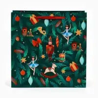 Пакет ламинированный квадратный &laquo;Новый год!&raquo;, 30 &times; 30 &times; 12 см