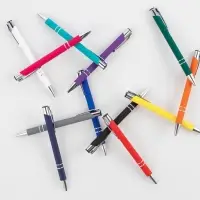 Ручка шариковая Keskus Soft Touch, розовая