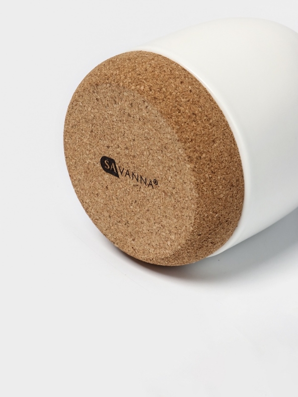 Набор для ванной "Пробка" 3 предмета (дозатор для мыла, стакан, мыльница)