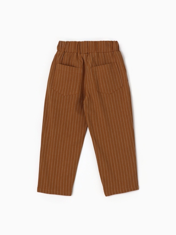 Брюки для мальчика KAFTAN, р.30 (98-104), коричневый