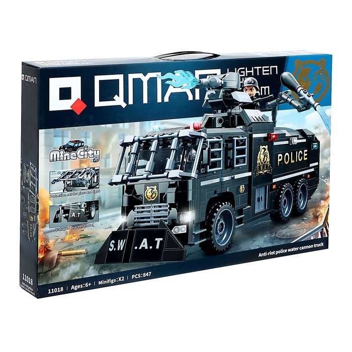 Конструктор Спецназ &laquo;Штурмовой патруль&raquo;, 847 деталей