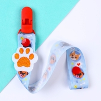 Держатель для соски - пустышки &laquo;ТРЕНД. Пёсики&raquo;, на ленте