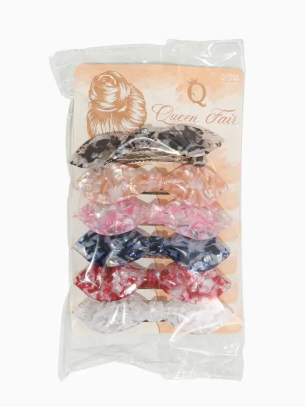 Заколка-автомат для волос "Велия" стиль, 9 см, микс