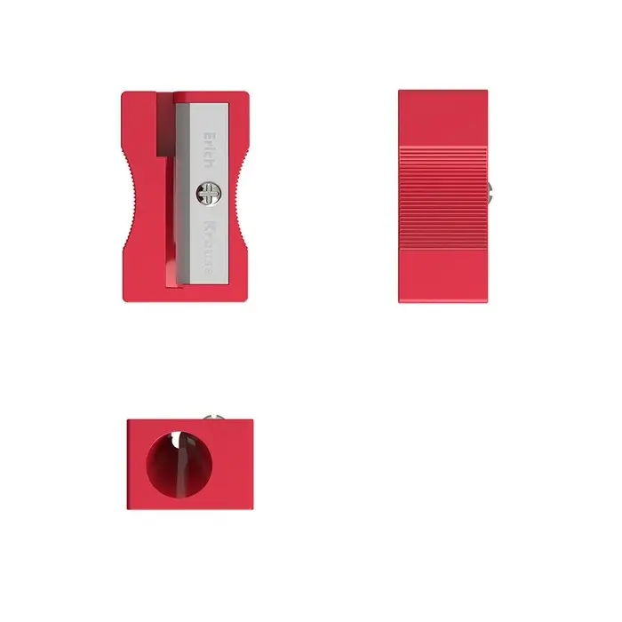 Точилка ErichKrause Unity, 1 отверстие диаметром 8 мм, МИКС