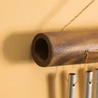 Музыка ветра бамбук, алюминий, 50х20х4 см