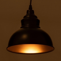 Светильник Paul 1х40Вт Е27 пр-1м черный 20х20х17,5см