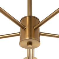 Люстра "Лондон" 5х40Вт Е27 бронза 51х51х41см