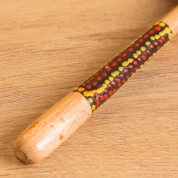 Сувенирный музыкальный инструмент "Стучалка" махагон, 17 см