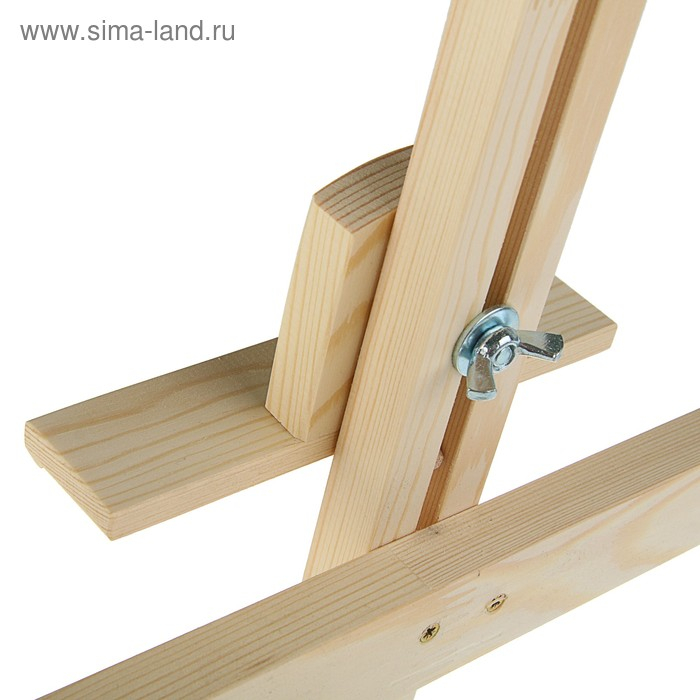 Мольберт настольный &laquo;Студийный&raquo;, 1100 х 430 х 530 мм, (с бегунком), сосна, Calligrata, №3,