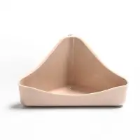 Туалет угловой для грызунов 16 х 9 х 8,5 см, микс цветов