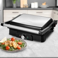 Электрогриль 2000Вт панель барбекю КТ-1655