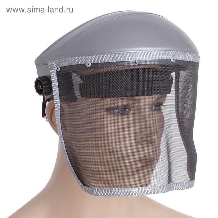 Щиток защитный лицевой Щиток защитный лицевой "Исток", металлическая сетка, оголовье - реечный механизм, экран не съемный