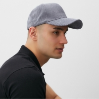 Бейсболка женская MINAKU, цвет серый, размер 56-58 Бейсболка женская MINAKU, цвет серый, размер 56-58