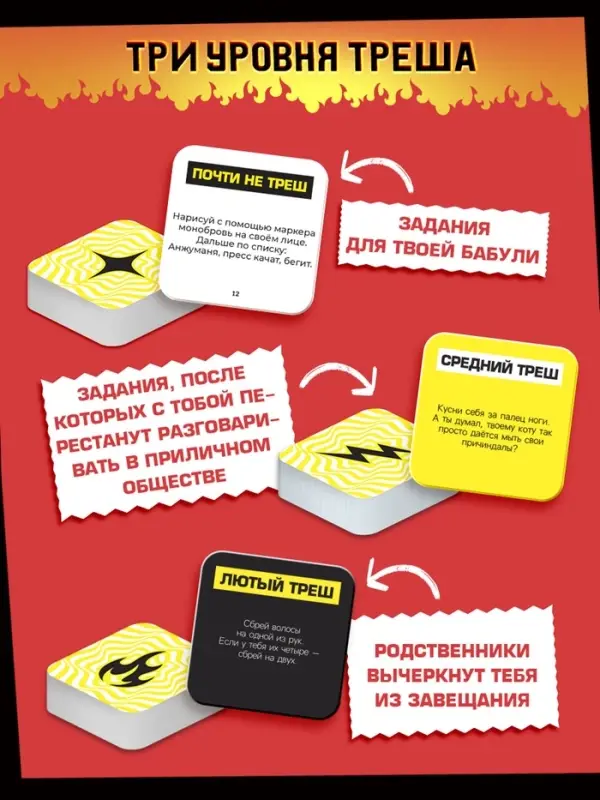 Настольная игра &laquo;Рулетка треша&raquo;