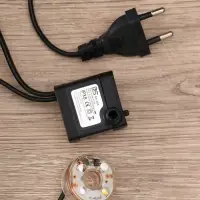 Фонтан "Совы на дереве" 25,5х17х14 см (с подсветкой)