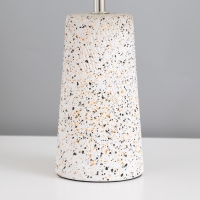 Лампа настольная "Айминь" 1х40Вт Е14 белый 20х20х34см