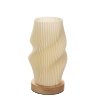 Светильник настольный "Волны" LED 3Вт USB диммер/провод 1,5м 11х11х20см