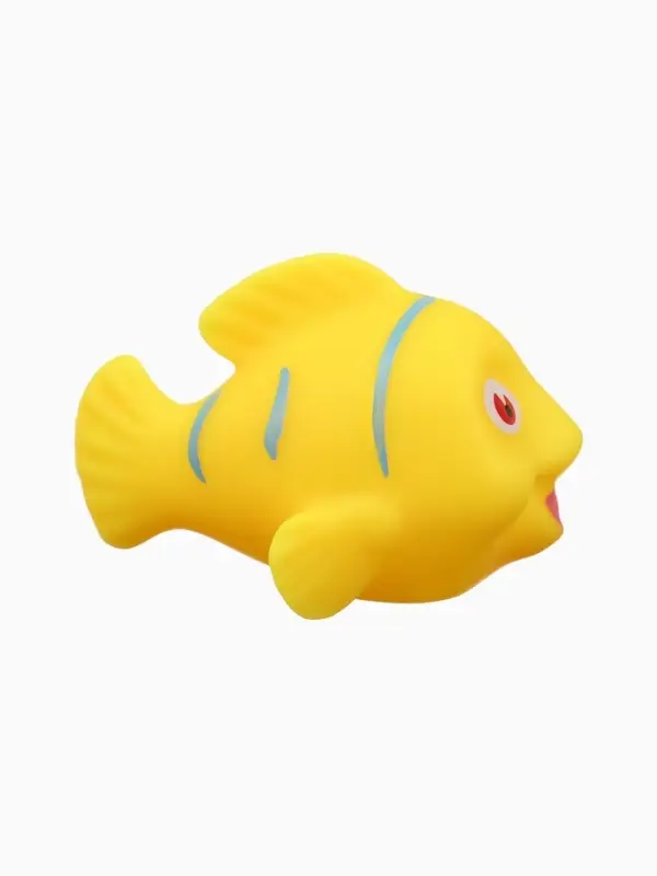 Новогодний набор игрушек для ванны, 6 шт, с пищалкой, Крошка Я