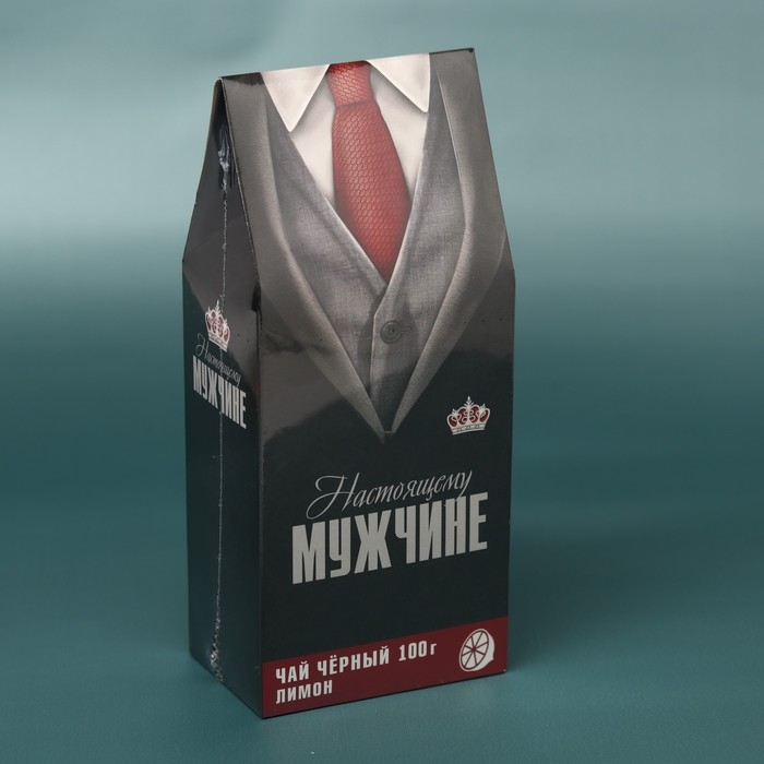 Чай чёрный &laquo;Настоящему мужчине&raquo;: с ароматом лимона, 100 г