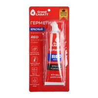 Герметик прокладок Grand Caratt, силиконовый, 50 г, красный Герметик прокладок Grand Caratt, силиконовый, 50 г, красный