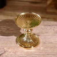 Подсвечник "Кэндл" латунь 9 см