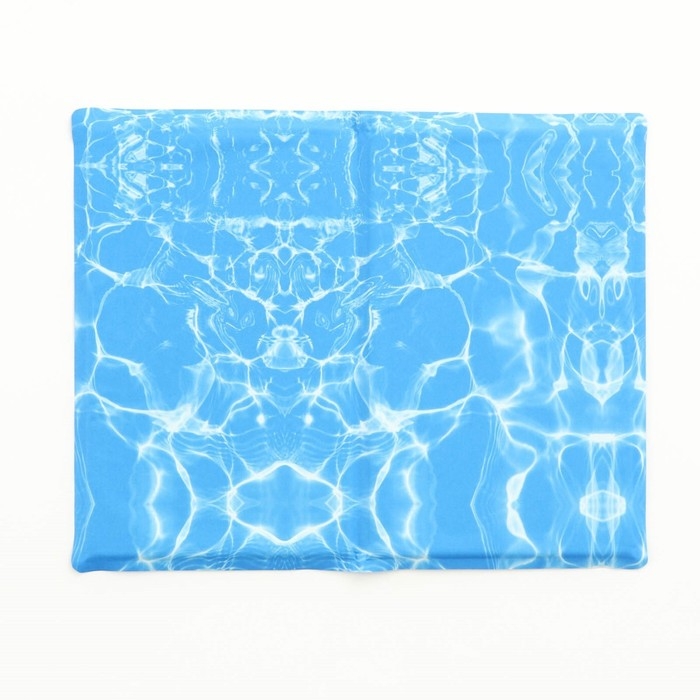 Коврик охлаждающий (гель), 50 х 40 см, волны