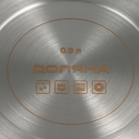 Ковш из нержавеющей стали &laquo;Грейт&raquo;, 0,9 л, индукция