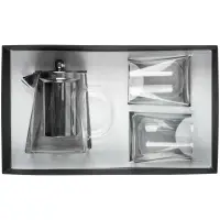 Чайный набор Quadroni в черной коробке