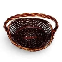 Набор корзин 3 шт, 41х31х12, 35х28х11, 31&times;23&times;9 см, лоза белый