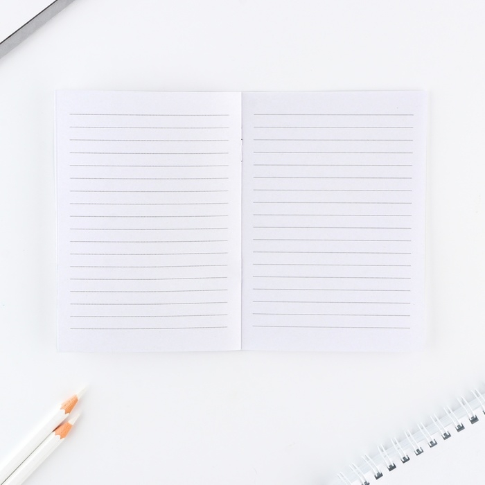 Набор: блокнот А6, карандаши (2 шт.) и восковые мелки (4 шт.) &laquo;С 8 марта&raquo;