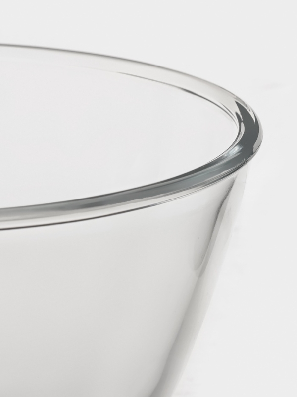 Салатник Simple, цвет прозрачный, 19х9.5 см, 1.6л