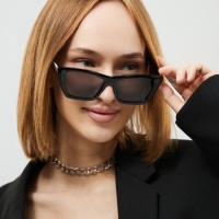 Очки солнцезащитные женские, uv 400, ширина 14.3 см, дужка 13.5 см, линза 6.3 х 4.5 см