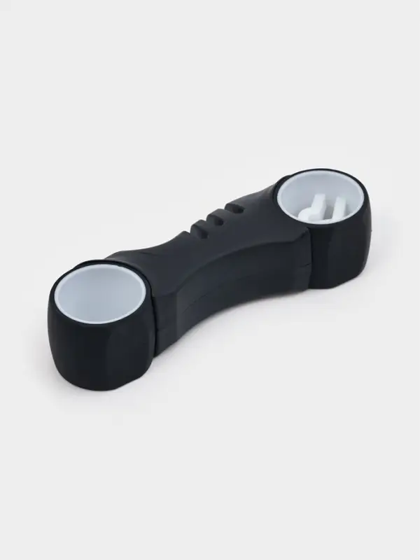 Точилка для ножей Доляна &laquo;БэтМобиль&raquo;, 3 степени заточки, 19.2&times;4.4&times;6.2 см, чёрная