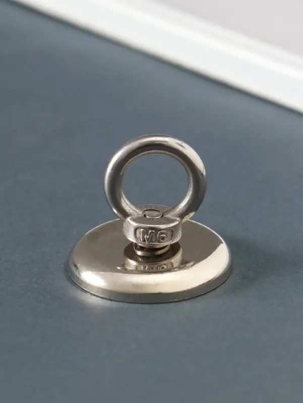 Поисковый магнит односторонний сила сцепления 0-38 кг d=42 мм