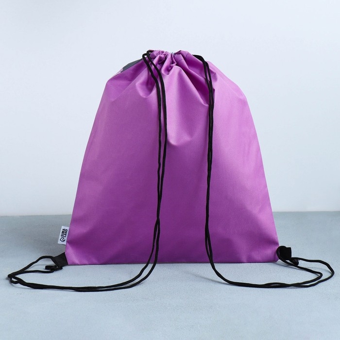 Мешок для обуви со светоотражающим элементом «Красотка» 30 х 40 см Мешок для обуви со светоотражающим элементом «Красотка» 30 х 40 см